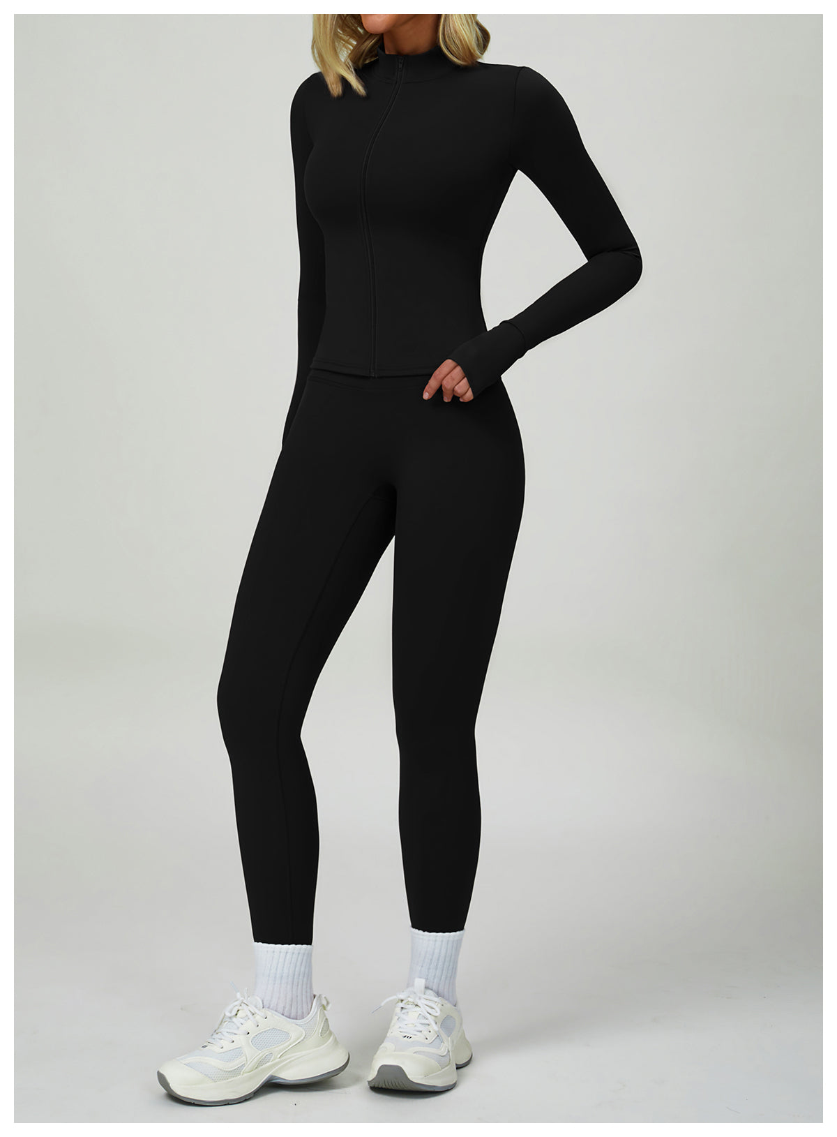 High waist hip lift fitness pants women's tight outdoor cycling sports running pants breathable quick-drying nude yoga pants