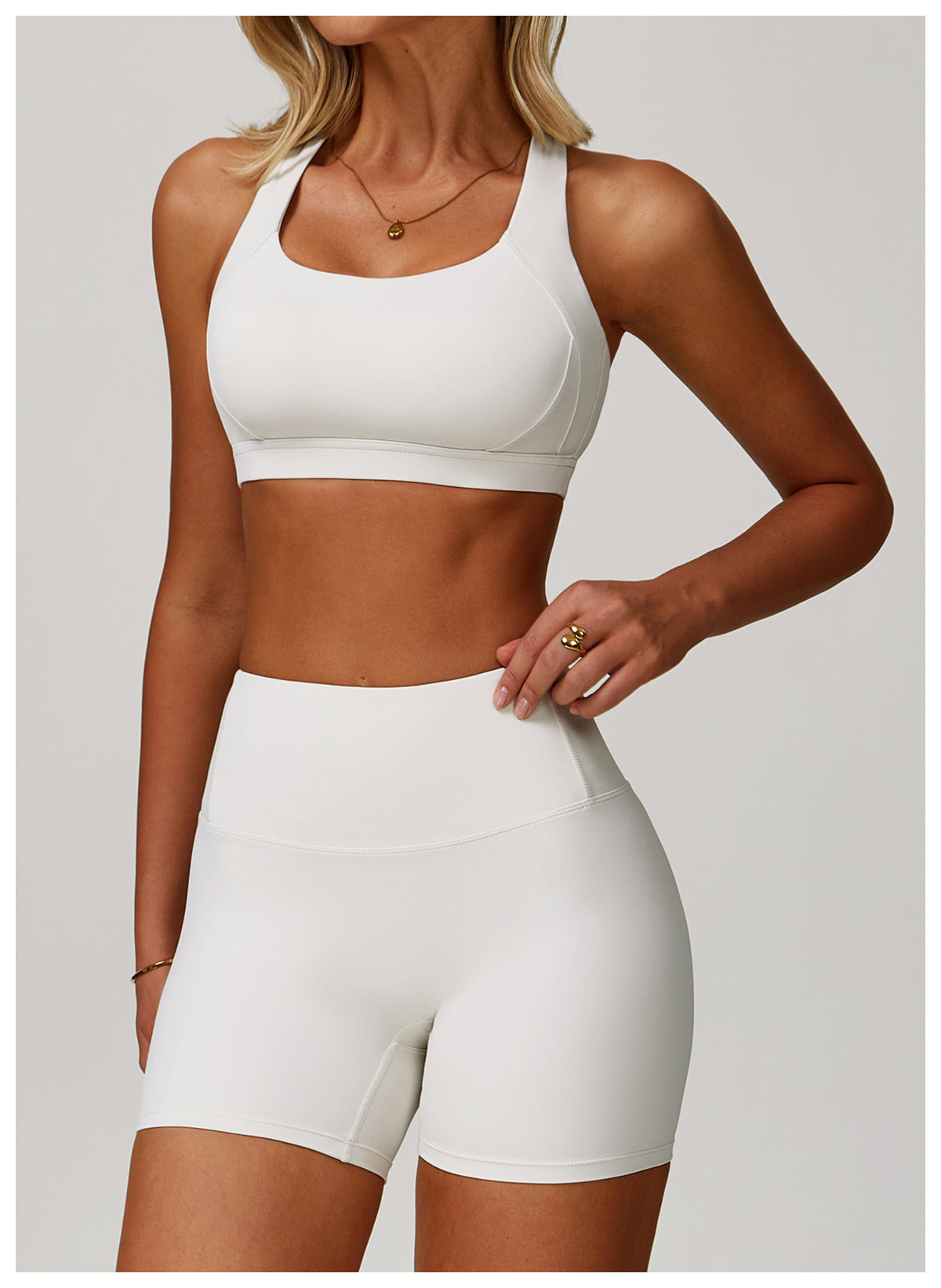 Tight Yoga Vest Sports Bra Shockproof High Intensity Pilates Running Outdoor Fitness Wear
