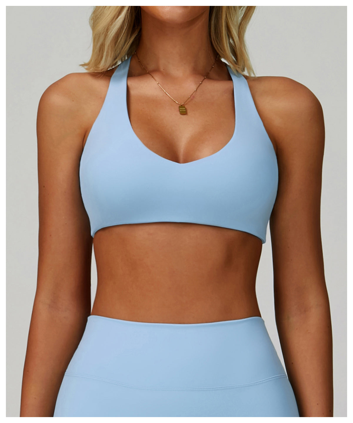 Outdoor sports underwear quick-drying I-shaped beautiful back fitness clothes cross-border women's running yoga bra