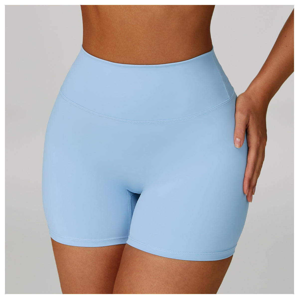 Yoga shorts tight high waist quick-drying outdoor sports shorts women's casual running fitness clothes