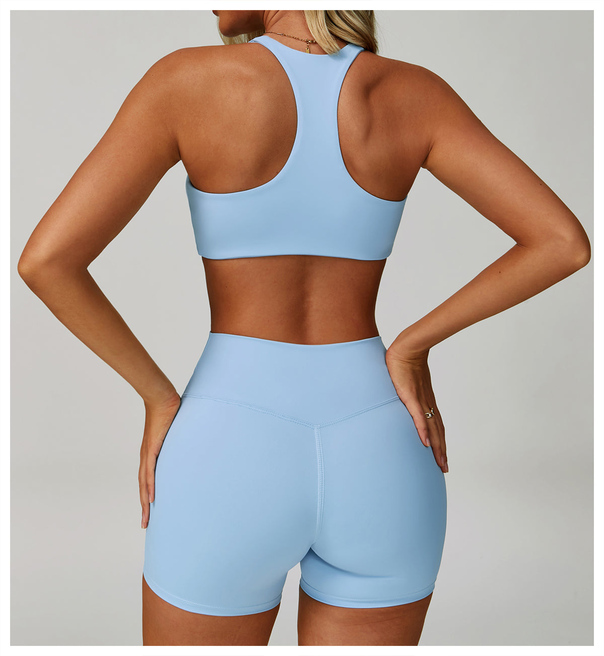 Outdoor sports underwear quick-drying I-shaped beautiful back fitness clothes cross-border women's running yoga bra