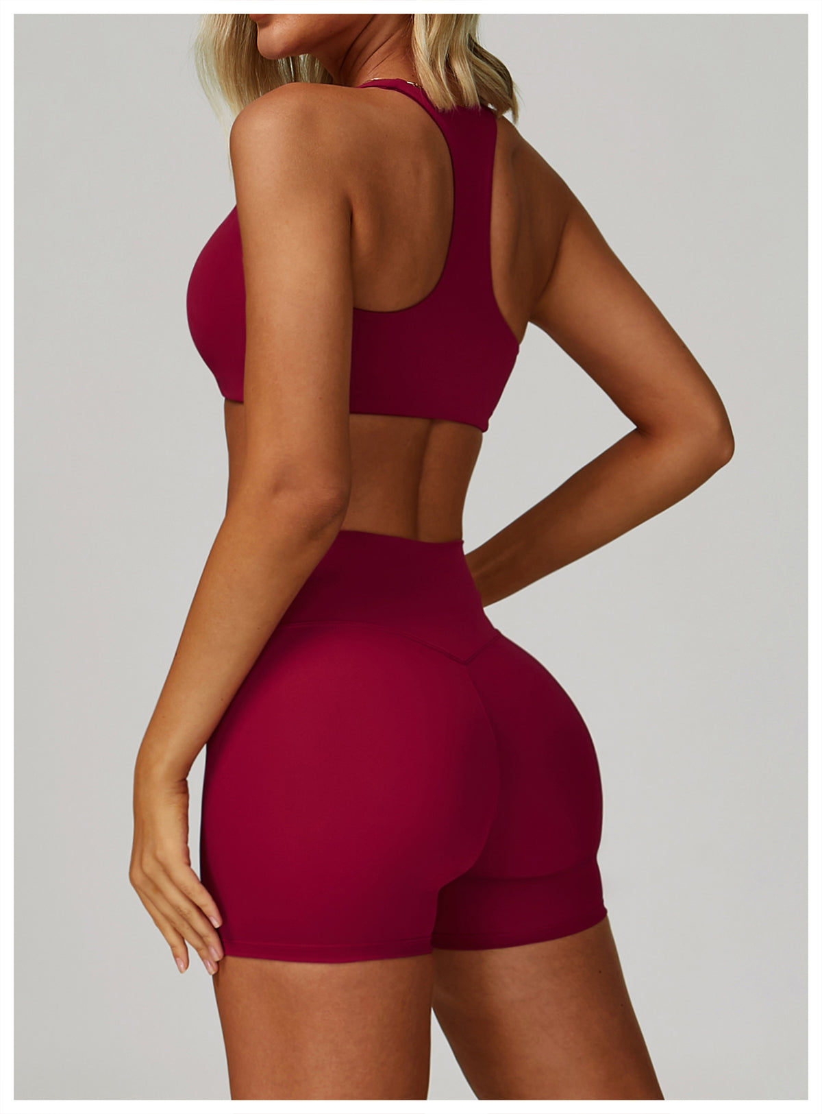 Outdoor sports underwear quick-drying I-shaped beautiful back fitness clothes cross-border women's running yoga bra