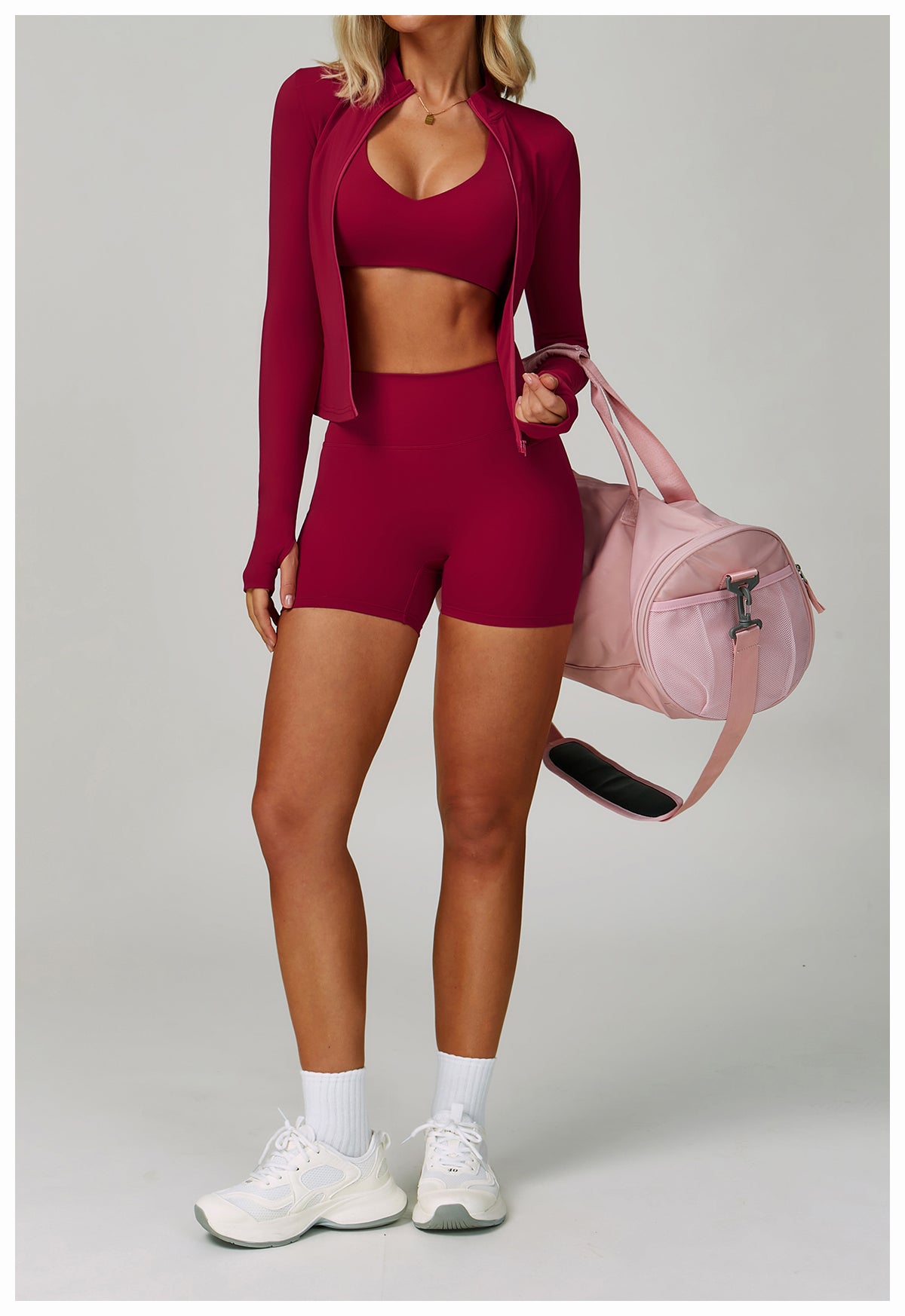 Yoga shorts tight high waist quick-drying outdoor sports shorts women's casual running fitness clothes