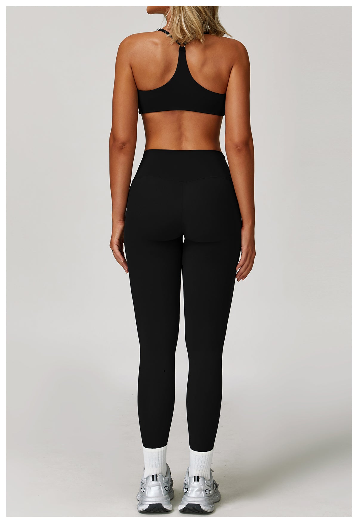 Sanded yoga bra women's tight beauty back fitness yoga clothes running exercise sports underwear
