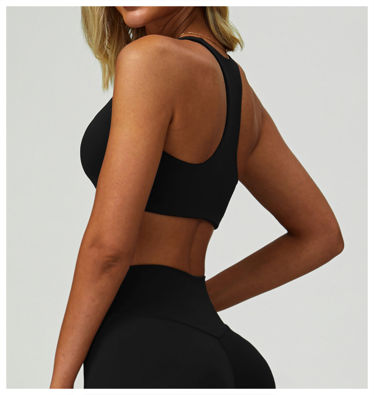 Outdoor sports underwear quick-drying I-shaped beautiful back fitness clothes cross-border women's running yoga bra
