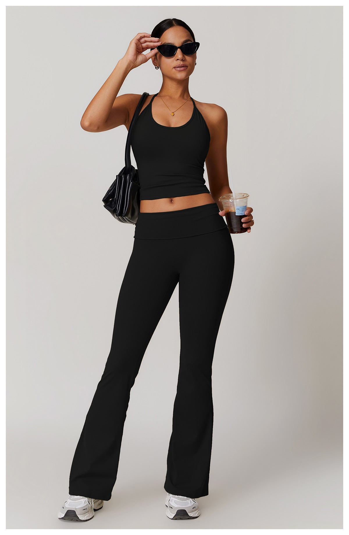Women's Strapless Back Yoga Vest with Chest Pads for Casual Fit and Quick-Drying Fitness Tops