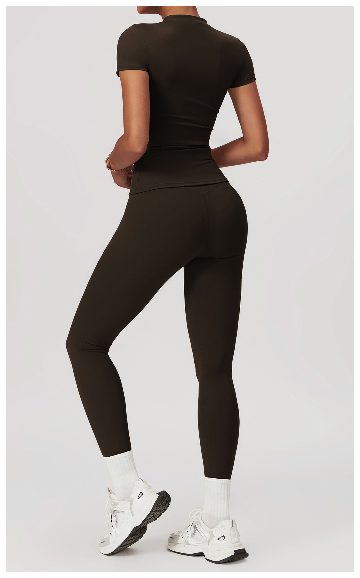 Spring T-shirt quick-drying yoga wear short-sleeved fitness top blouse outdoor running sports short-sleeved women