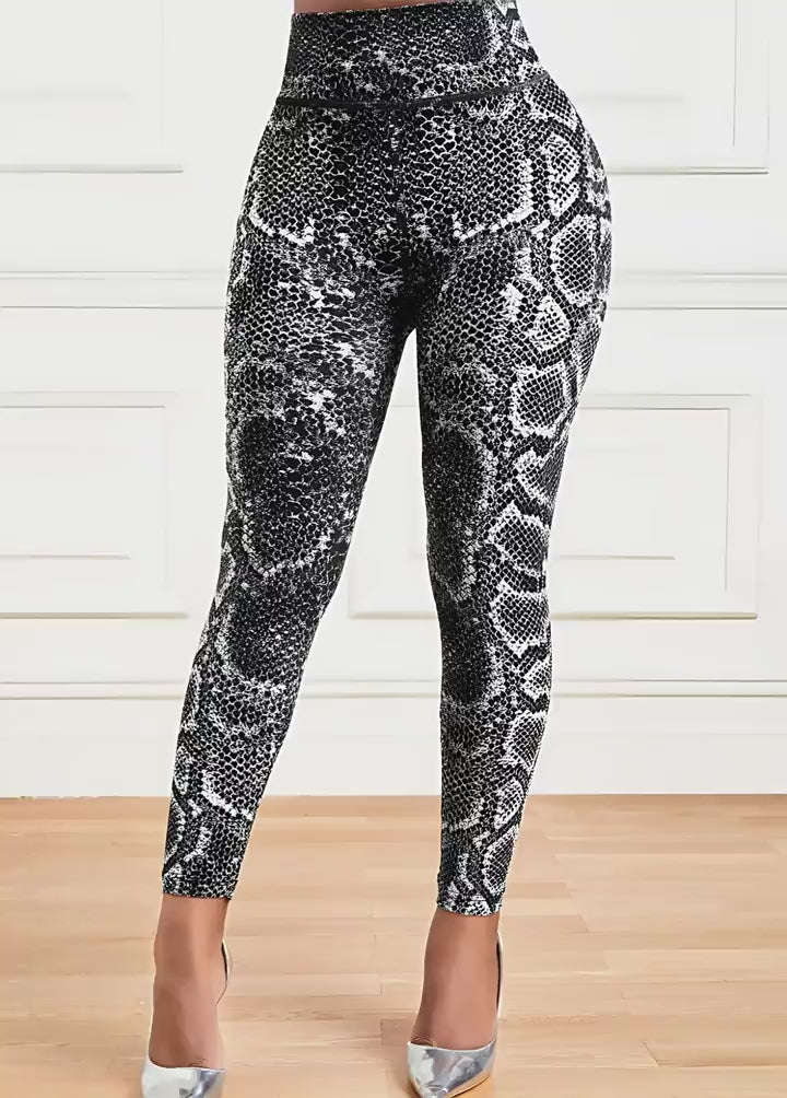 Hot selling yoga pants women's tight high waist hip lift leggings sports fitness pants high elastic printed yoga pants