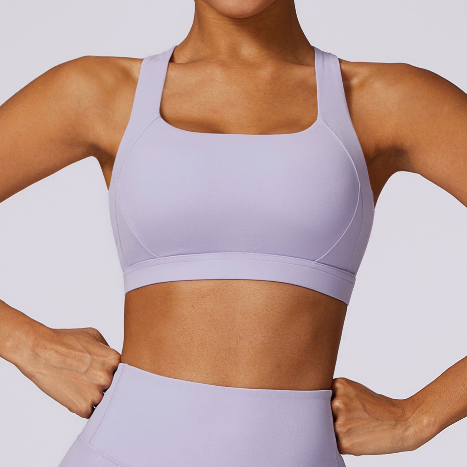 Tight Yoga Vest Sports Bra Shockproof High Intensity Pilates Running Outdoor Fitness Wear