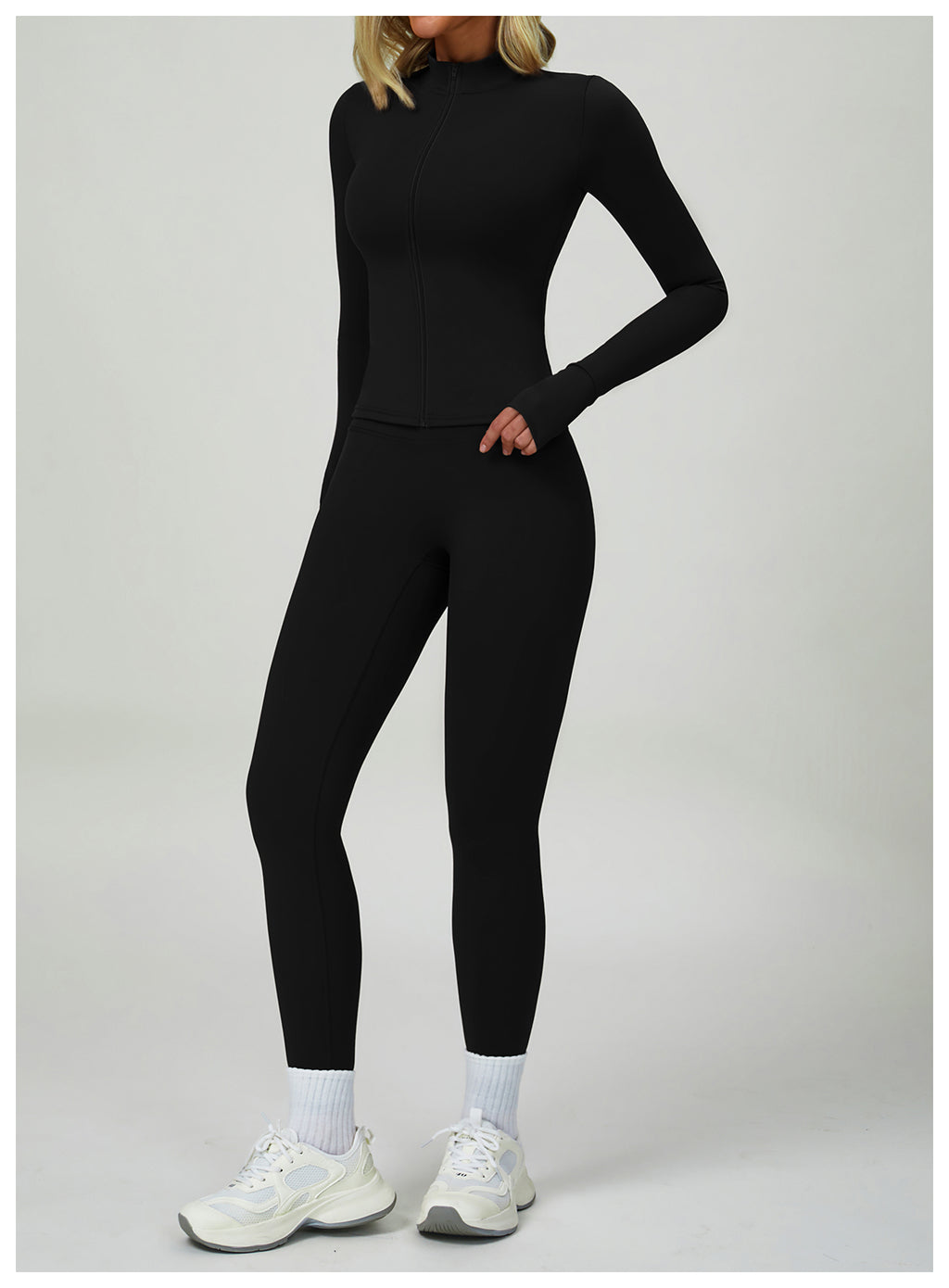 High waist hip lift fitness pants women's tight outdoor cycling sports running pants breathable quick-drying nude yoga pants