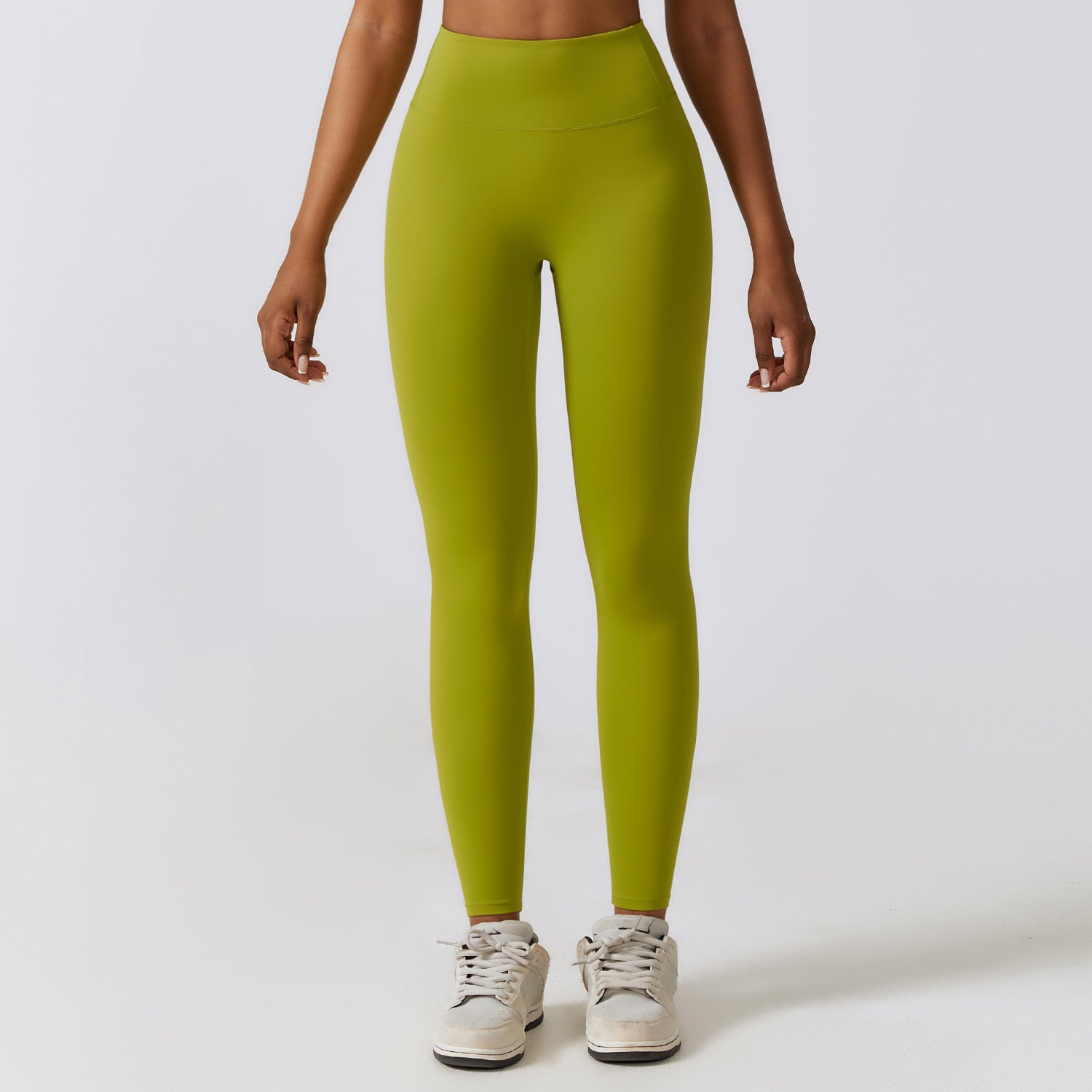 Running nude quick-drying fitness pants breathable outer wear tight sports pants high waist hip lift yoga pants women