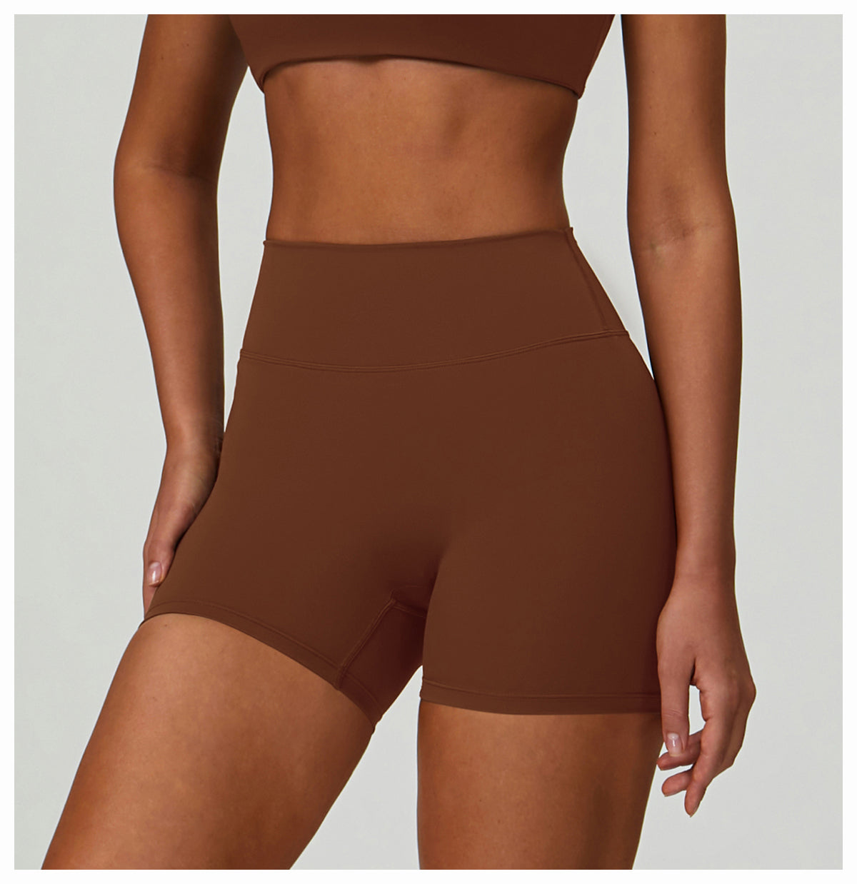 Yoga shorts tight high waist quick-drying outdoor sports shorts women's casual running fitness clothes