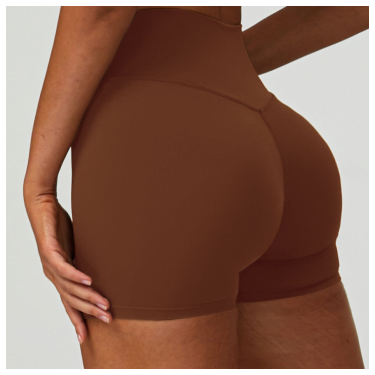 Yoga shorts tight high waist quick-drying outdoor sports shorts women's casual running fitness clothes