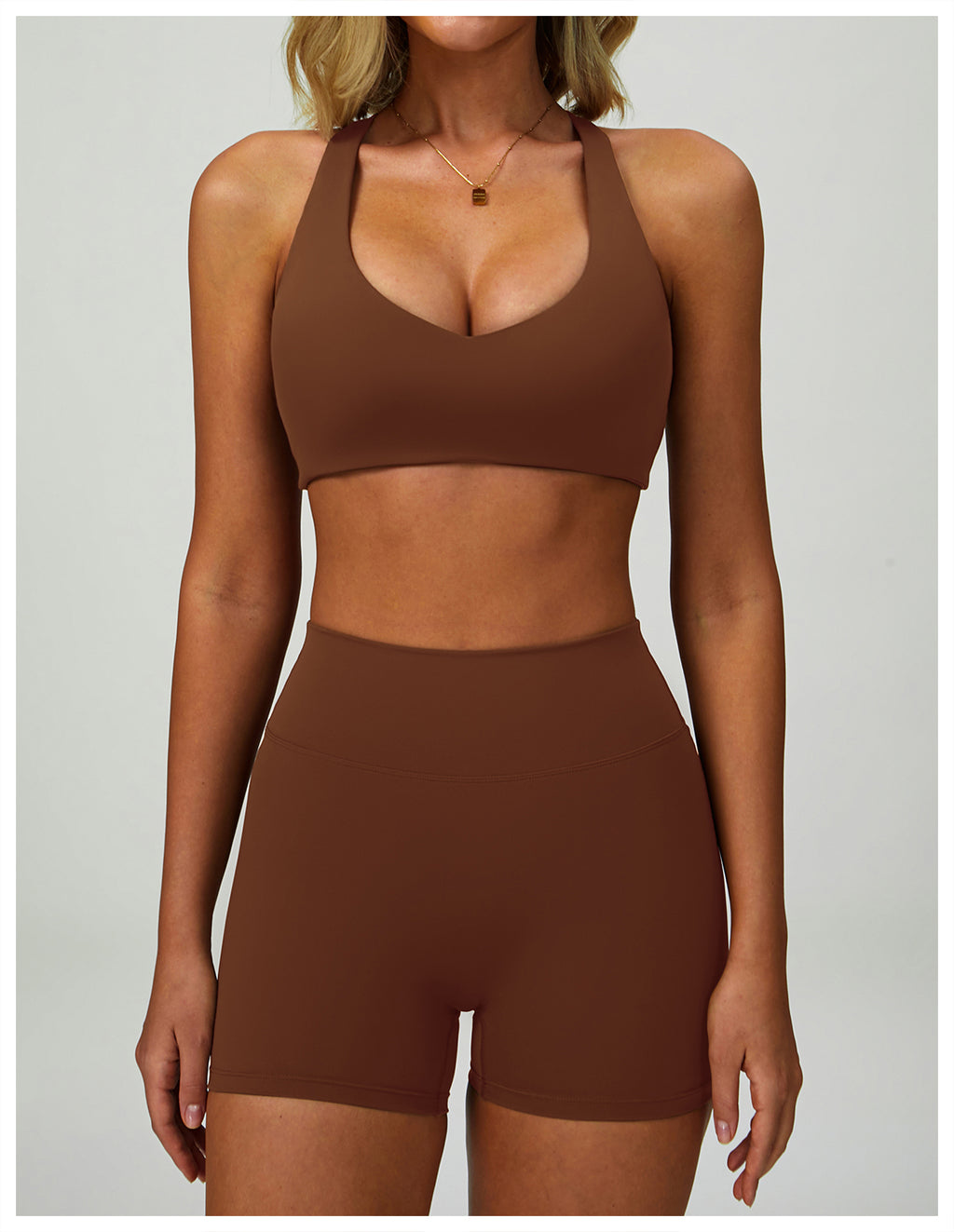 Outdoor sports underwear quick-drying I-shaped beautiful back fitness clothes cross-border women's running yoga bra