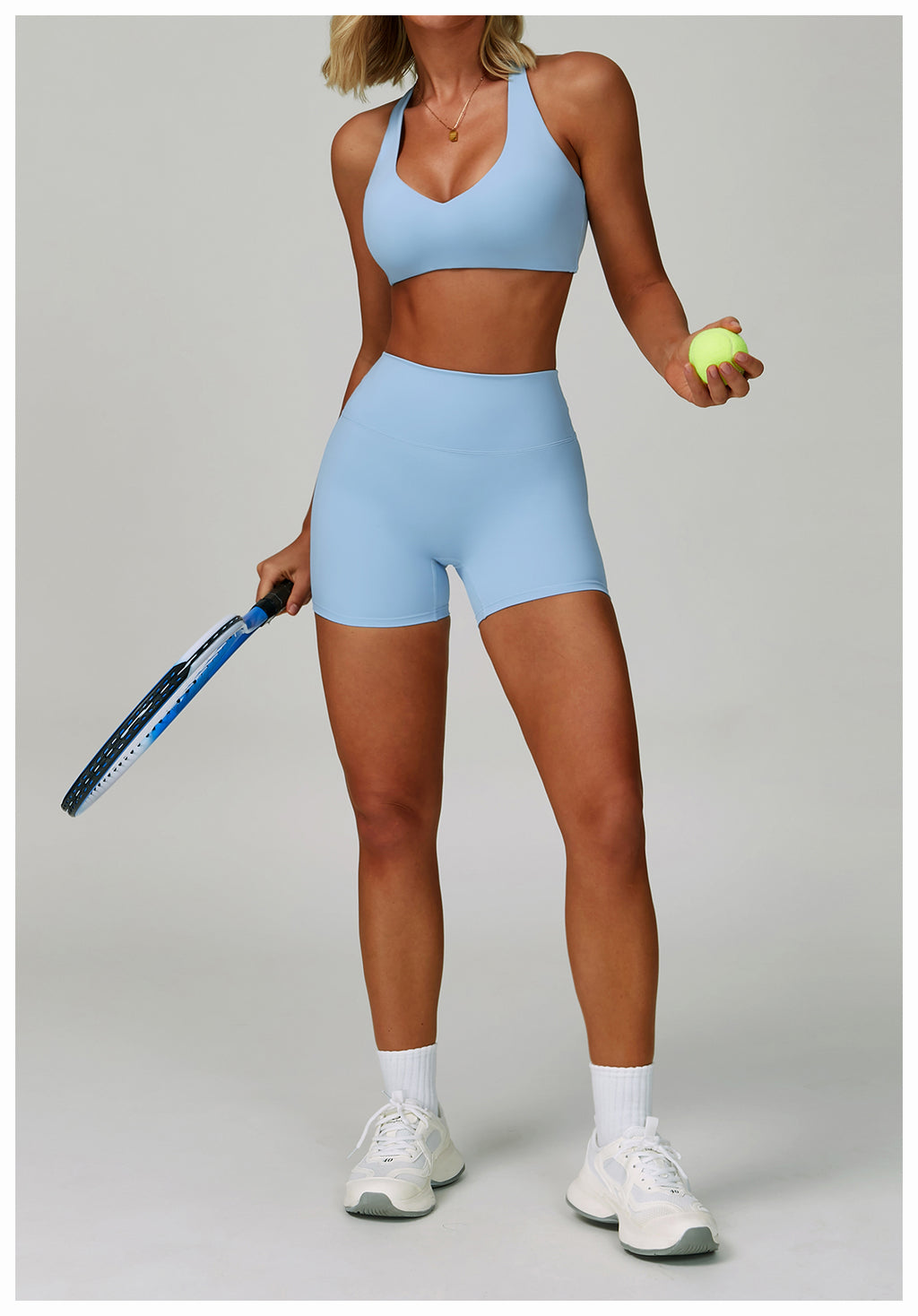 Yoga shorts tight high waist quick-drying outdoor sports shorts women's casual running fitness clothes