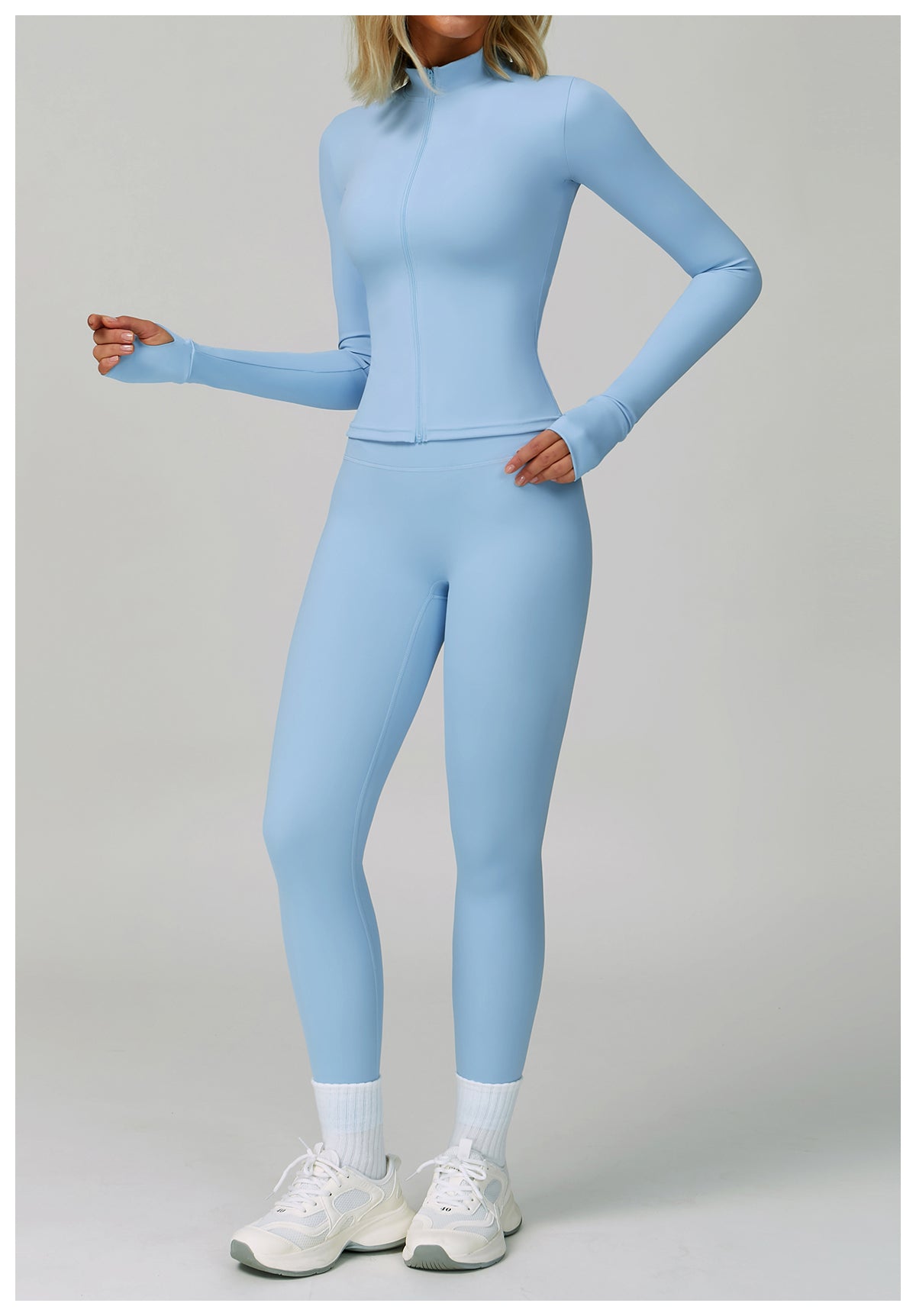 High waist hip lift fitness pants women's tight outdoor cycling sports running pants breathable quick-drying nude yoga pants