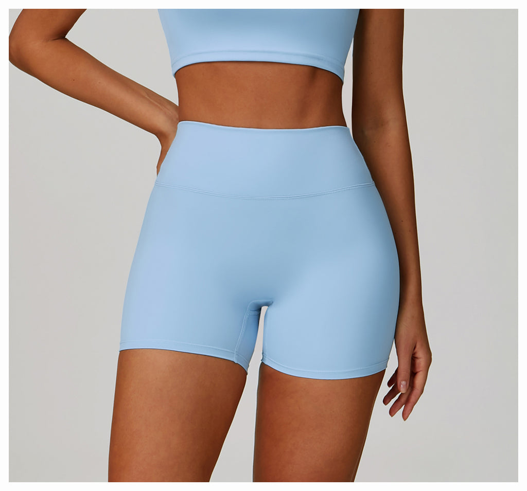 Yoga shorts tight high waist quick-drying outdoor sports shorts women's casual running fitness clothes