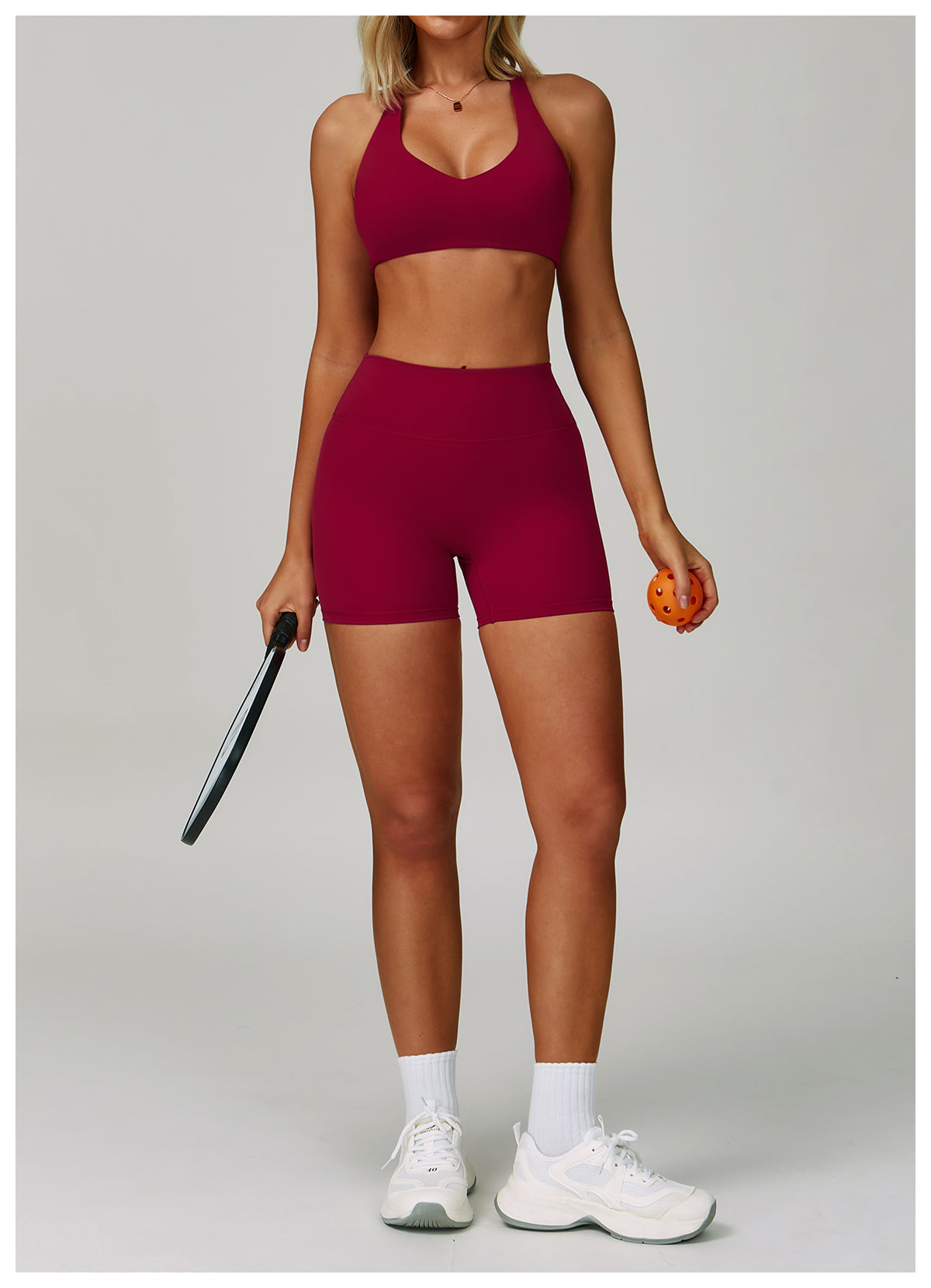 Yoga shorts tight high waist quick-drying outdoor sports shorts women's casual running fitness clothes