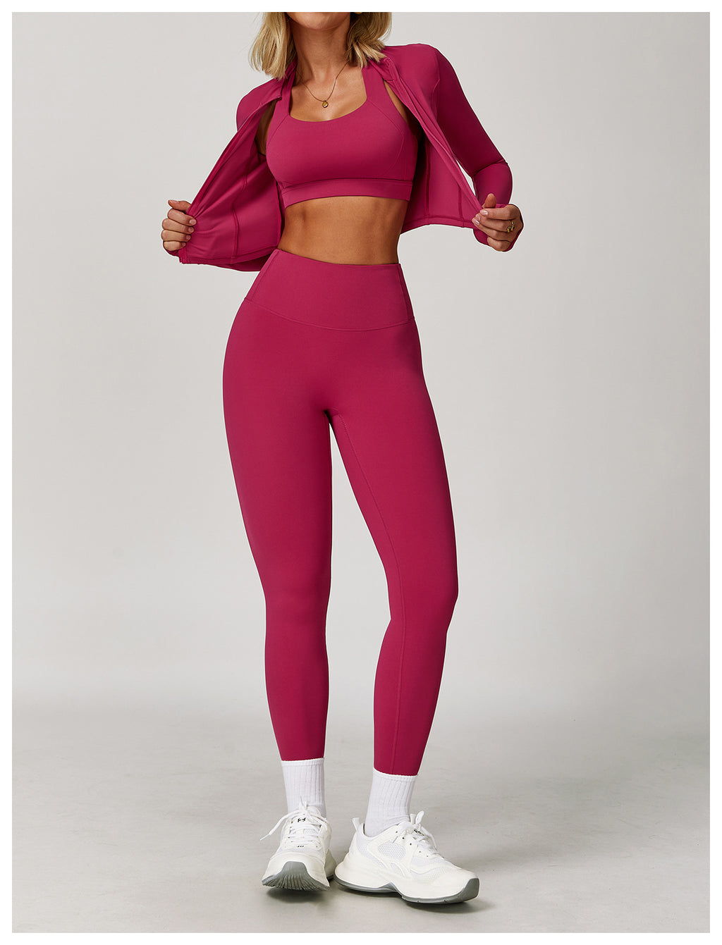 Running nude quick-drying fitness pants breathable outer wear tight sports pants high waist hip lift yoga pants women
