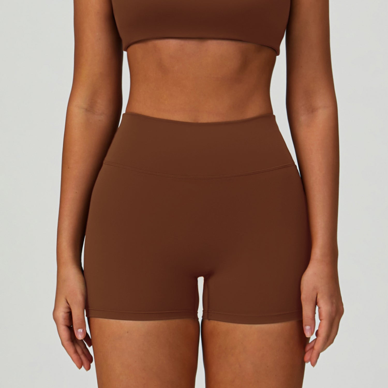 Yoga shorts tight high waist quick-drying outdoor sports shorts women's casual running fitness clothes