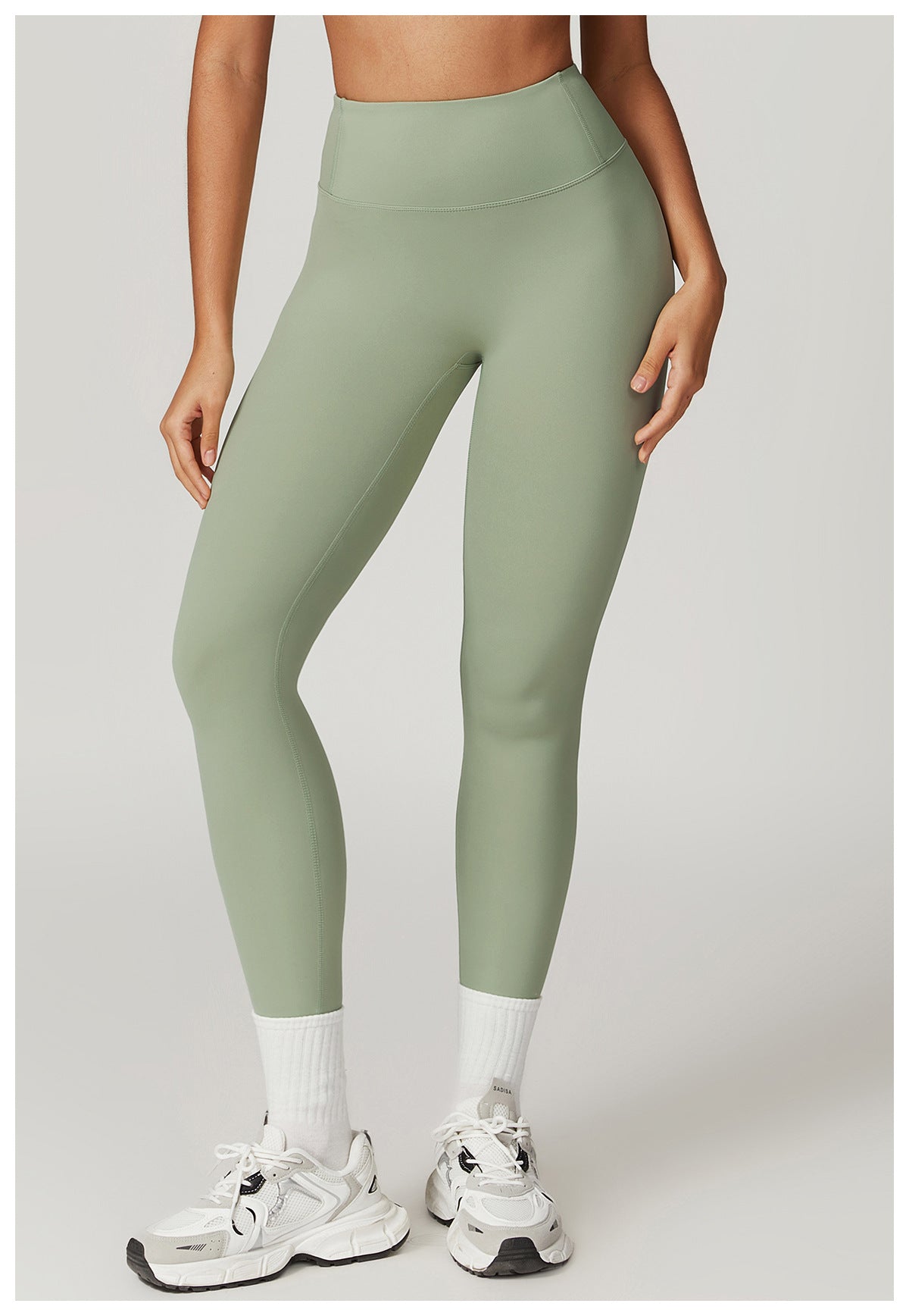 Running nude quick-drying fitness pants breathable outer wear tight sports pants high waist hip lift yoga pants women