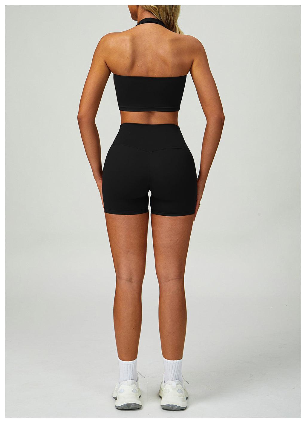 Yoga shorts tight high waist quick-drying outdoor sports shorts women's casual running fitness clothes
