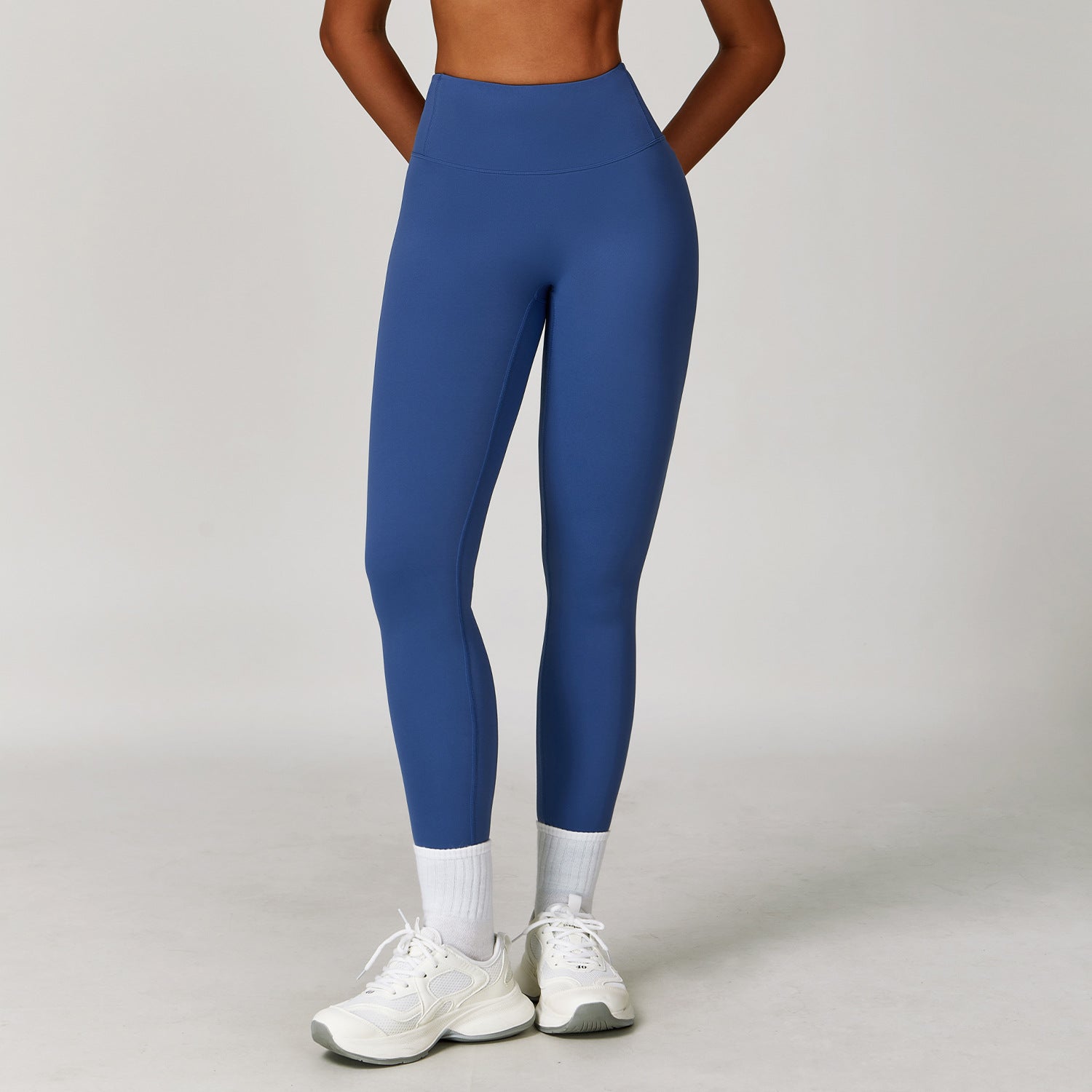 Running nude quick-drying fitness pants breathable outer wear tight sports pants high waist hip lift yoga pants women
