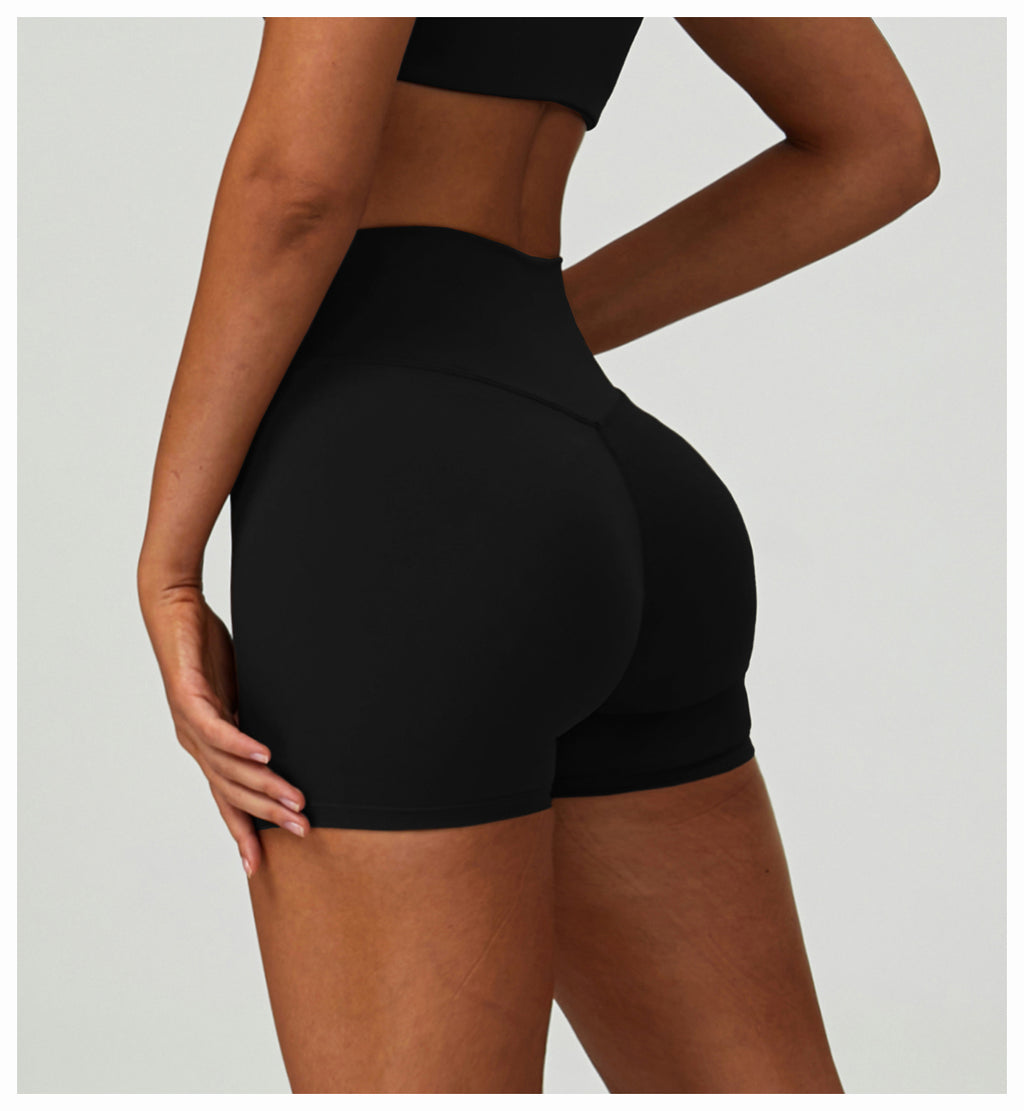 Yoga shorts tight high waist quick-drying outdoor sports shorts women's casual running fitness clothes
