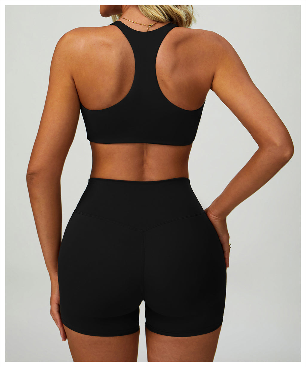Outdoor sports underwear quick-drying I-shaped beautiful back fitness clothes cross-border women's running yoga bra