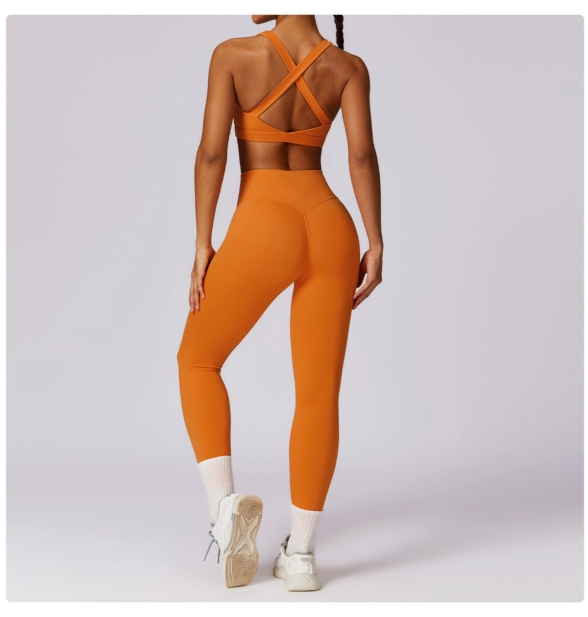 Running nude quick-drying fitness pants breathable outer wear tight sports pants high waist hip lift yoga pants women
