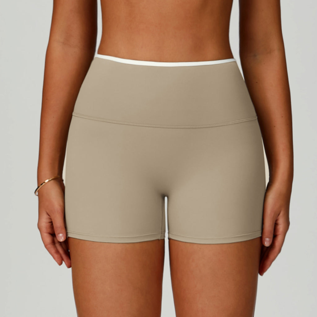 Yoga shorts tight high waist quick dry shorts sports running fitness shorts