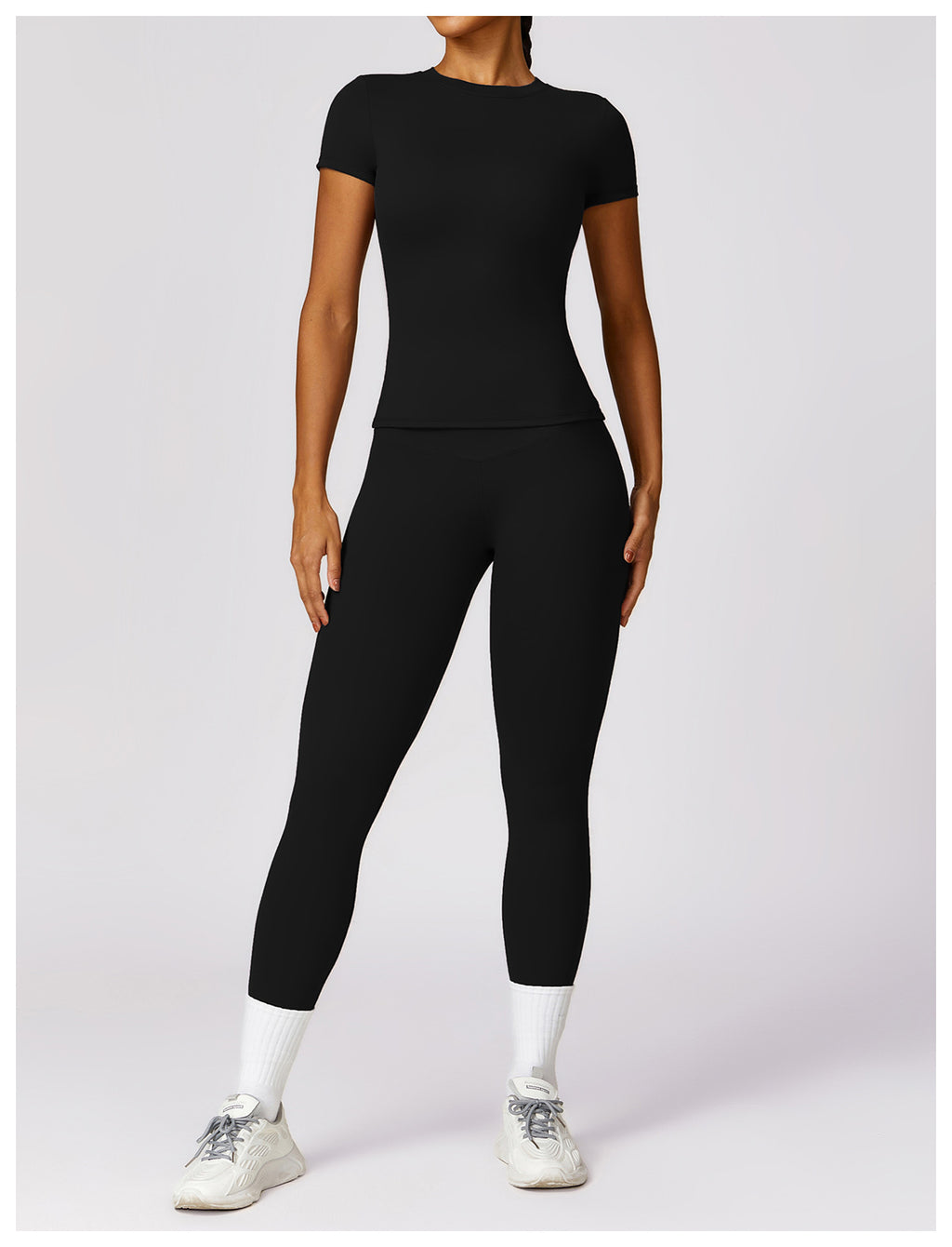 Spring T-shirt quick-drying yoga wear short-sleeved fitness top blouse outdoor running sports short-sleeved women