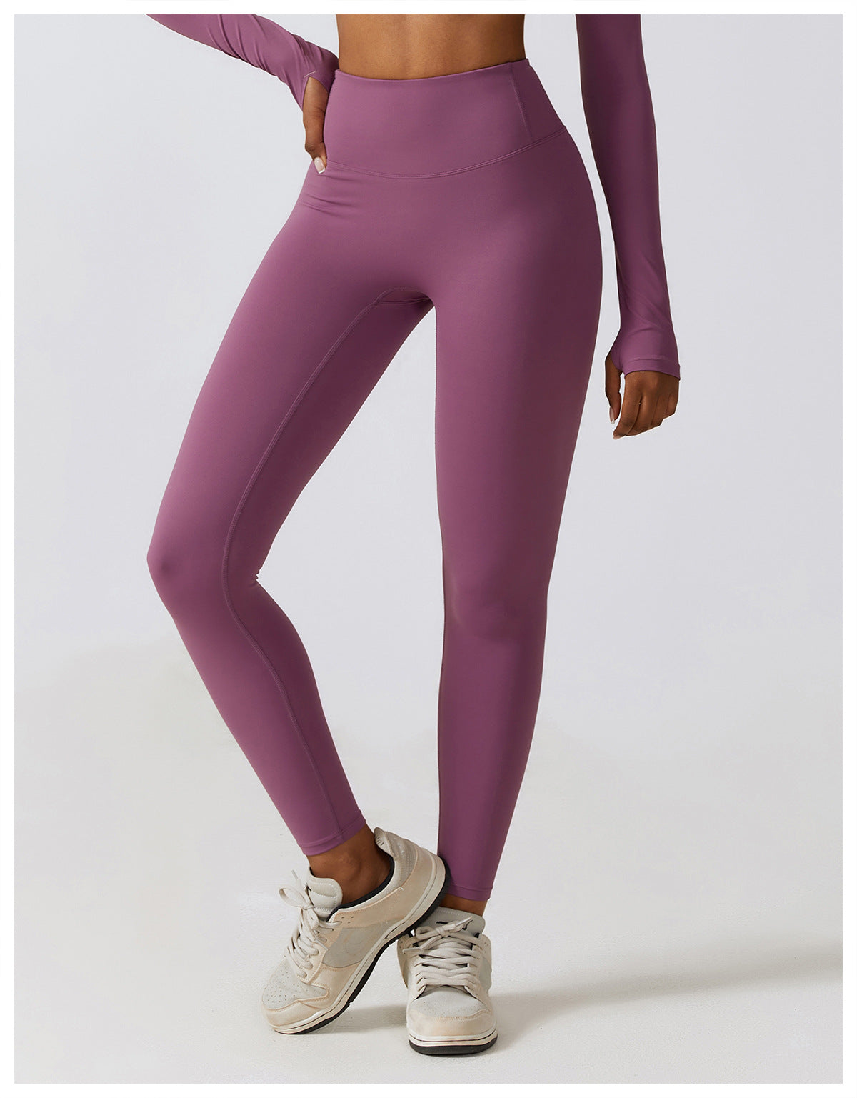 Running nude quick-drying fitness pants breathable outer wear tight sports pants high waist hip lift yoga pants women