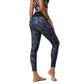 High Support Printed Yoga Leggings with Long-Lasting Prints & Muscle Compression