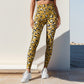 High Support Leopard Print Yoga Leggings with Muscle Compression for Gym