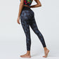 High Support Printed Yoga Leggings with Long-Lasting Prints & Muscle Compression