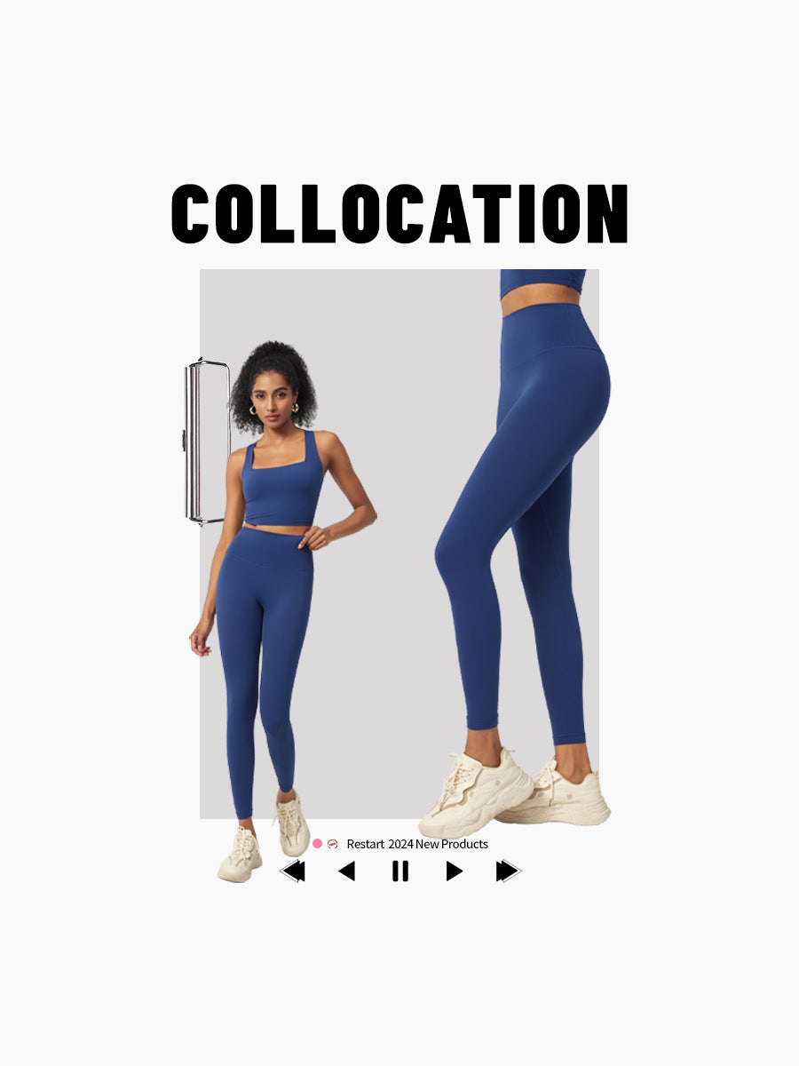 High-Support Sun-Protective Long-Sleeve Yoga Top for Gym Workouts