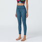 High-Waisted Printing Yoga Pants with Long-Lasting Prints & Four-Way Stretch