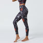 High Support Printed Yoga Pants with Long-Lasting Diverse Prints, Elastic Comfort for Gym & Outdoor Wear