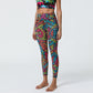 Diverse Prints Long-Lasting Printed Yoga Pants with High Support & Muscle Compression for Fitness Enthusiasts