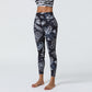 High-Waisted Printing Yoga Pants with Long-Lasting Prints & Four-Way Stretch
