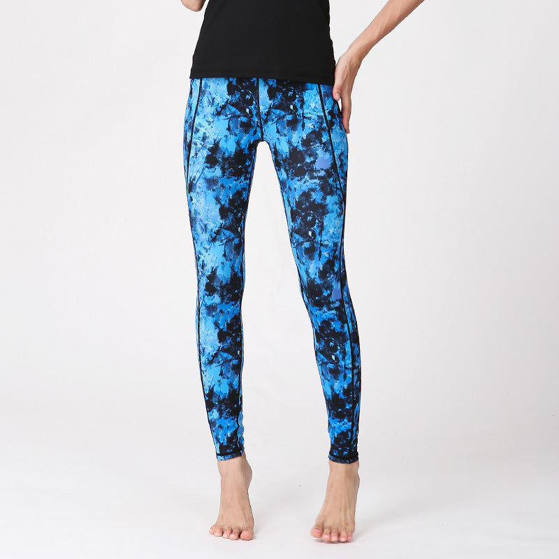 Camouflage Yoga Leggings - Outdoor-Adapted, Slimming & UV-Resistant with Non-Blurry Pattern