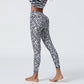 High-Waisted Printing Yoga Pants with Long-Lasting Prints & Four-Way Stretch