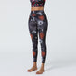 High Support Printed Yoga Pants with Long-Lasting Diverse Prints, Elastic Comfort for Gym & Outdoor Wear