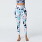 High Support Printing Yoga Pants with Long-Lasting Diverse Prints for Gym & Outdoor Wear