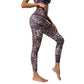 Fashionable Eye-Catching Printing Yoga Pants with Long-Lasting Diverse Prints, High Support Elastic Comfort for Gym and Versatile Outer Wear