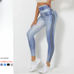 Denim-Like Yoga Leggings with Pocket Slimming & Versatile Outer Wear Comfort Stretch Ankle-Length Fitness Pants