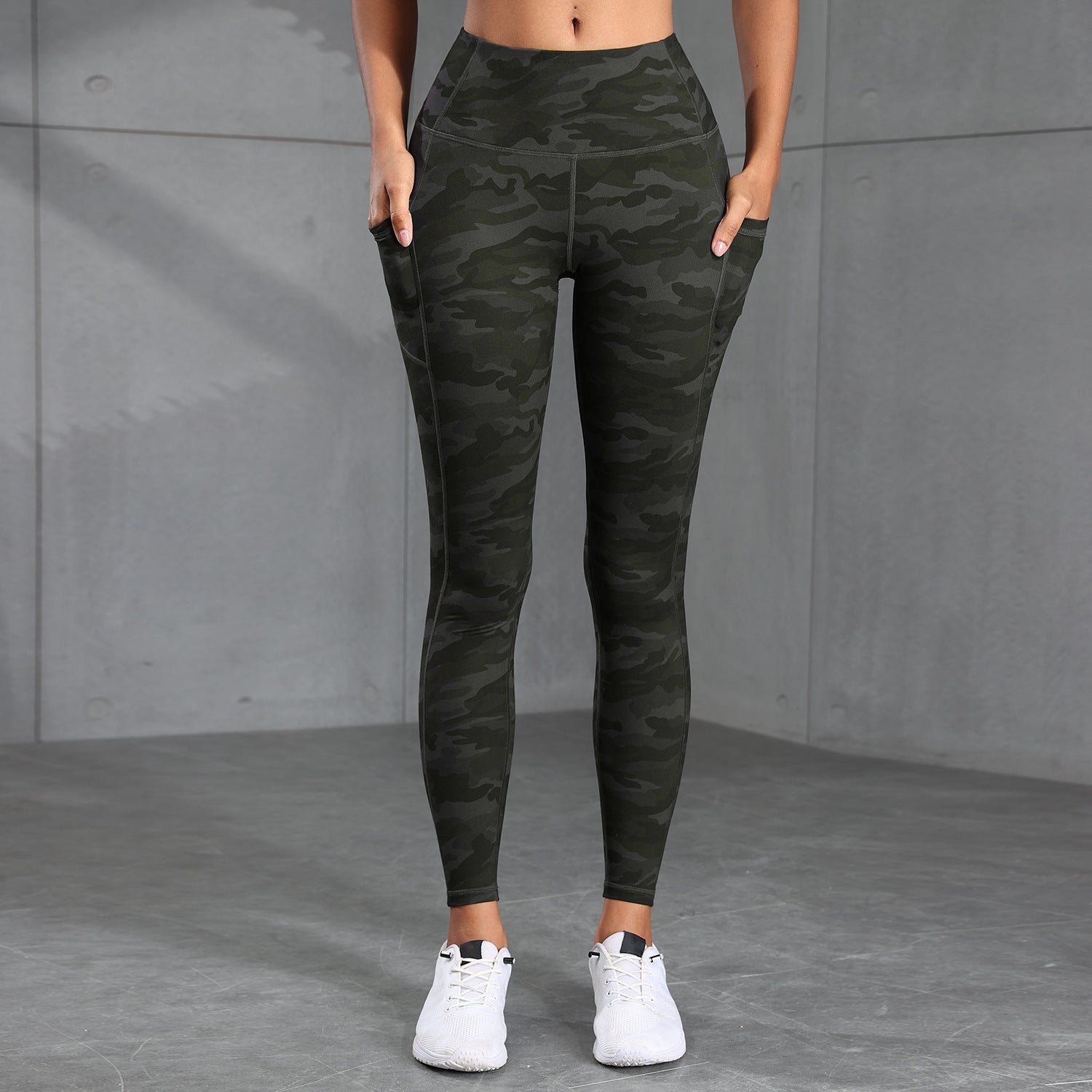 Sun-Protective & Breathable Long-Sleeve Yoga Top with Pocket - Autumn-Winter Adapted Slim-Fit Quick-Dry Warm-Keeping Elastic Stretching Tops for Women