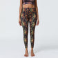 Printed Yoga Leggings with Long-Lasting Prints & Muscle Compression