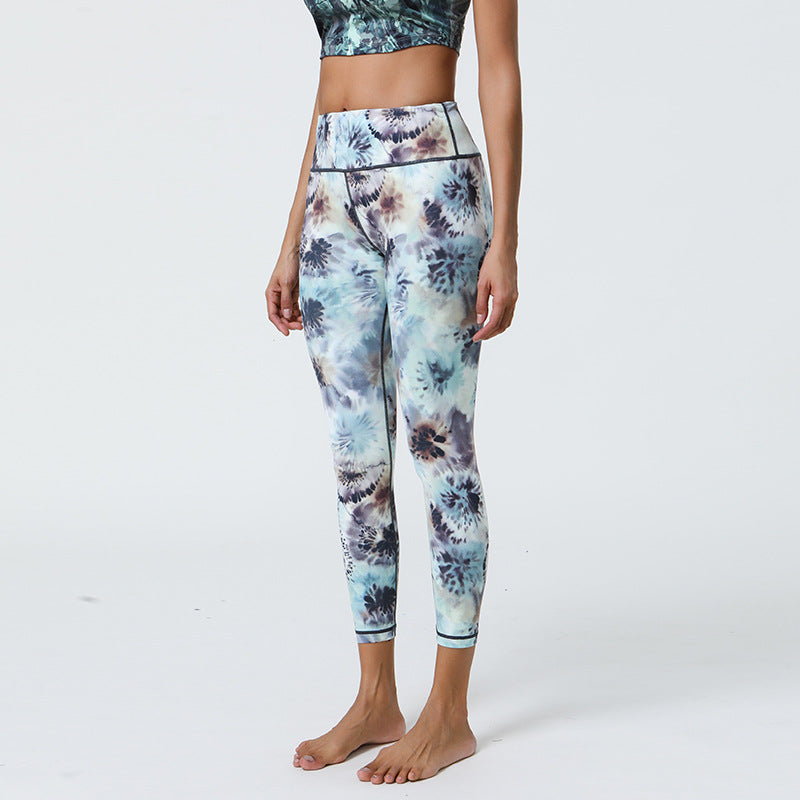 Diverse Prints Yoga Pants with Long-Lasting Color & High Support for Gym